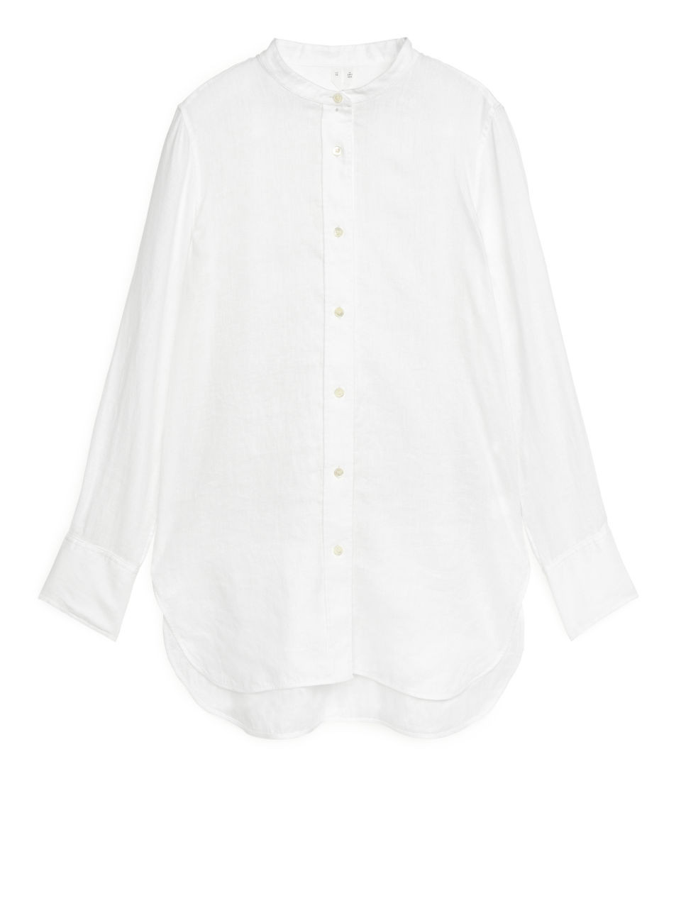 Linen Shirt - White | ARKET (US&UK)
