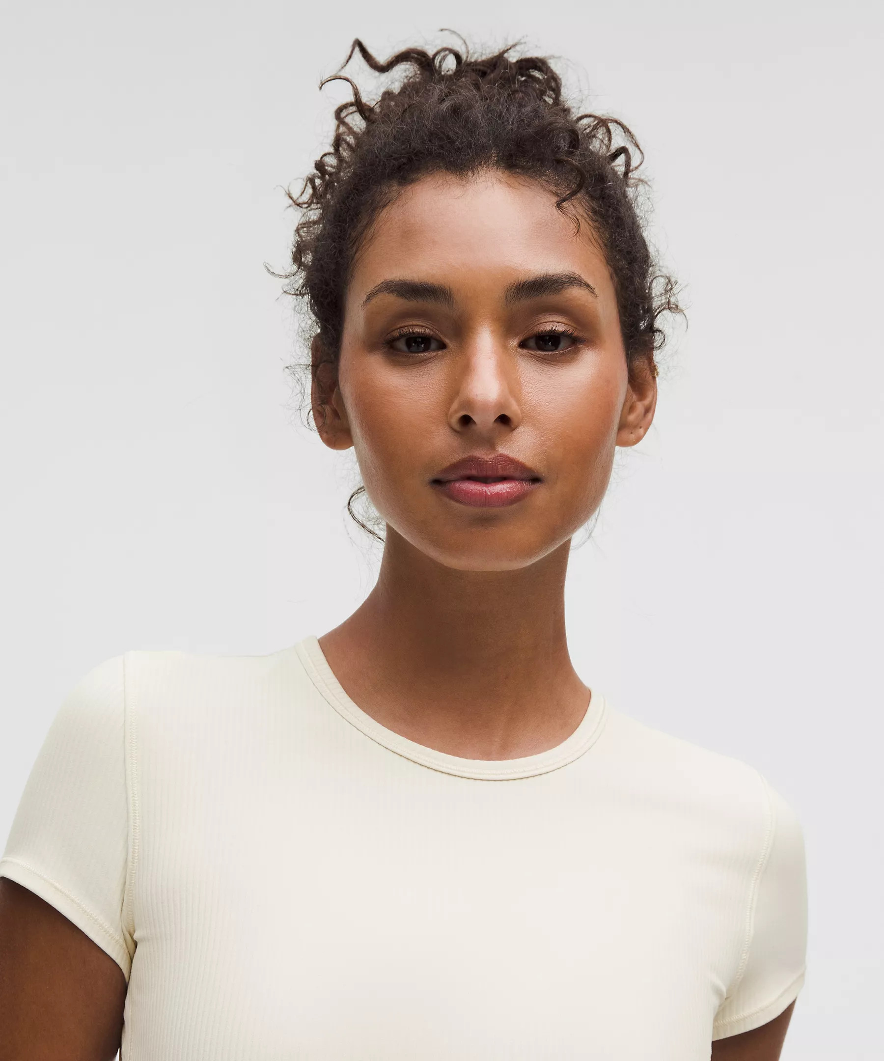 All It Takes Back-Twist Ribbed Short-Sleeve Shirt | Women's Short Sleeve Shirts & Tee's | lululem... | Lululemon (US)