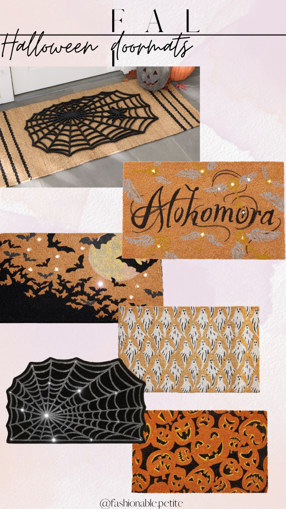Halloween door mats! 

Halloween. Halloween decor. Fall decor. Porch decor. Holiday decor. Door mat. Seasonal decor. Halloween door mat. 

#LTKhome #LTKSeasonal