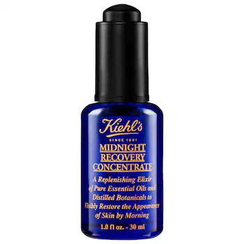 Midnight Recovery Concentrate Moisturizing Face Oil - Kiehl's Since 1851 | Sephora | Sephora (US)
