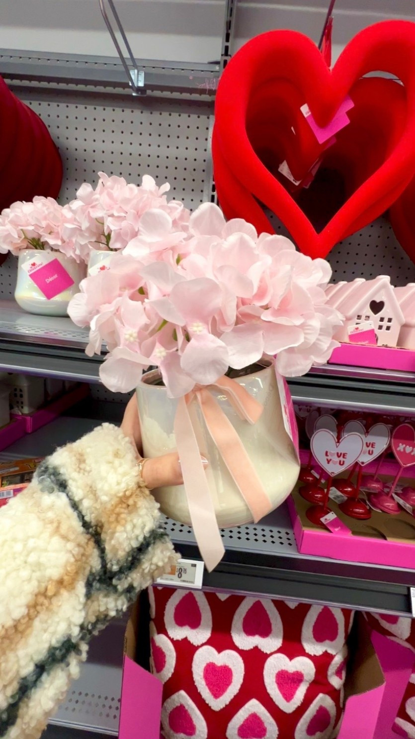 Hydrangea Floral Pot, Pink, 8", Valentine's Day by Way To Celebrate

#LTKSeasonal #LTKFindsUnder50 #LTKHome