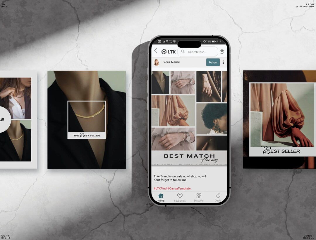 Ltk Templates Canva Ltk Gift Guide Template Ltk Canva - Etsy | Etsy (US)