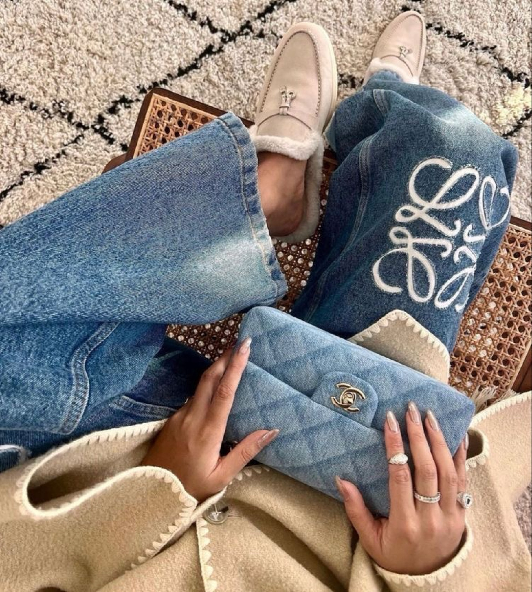 Style and class the lower jeans bring it all 