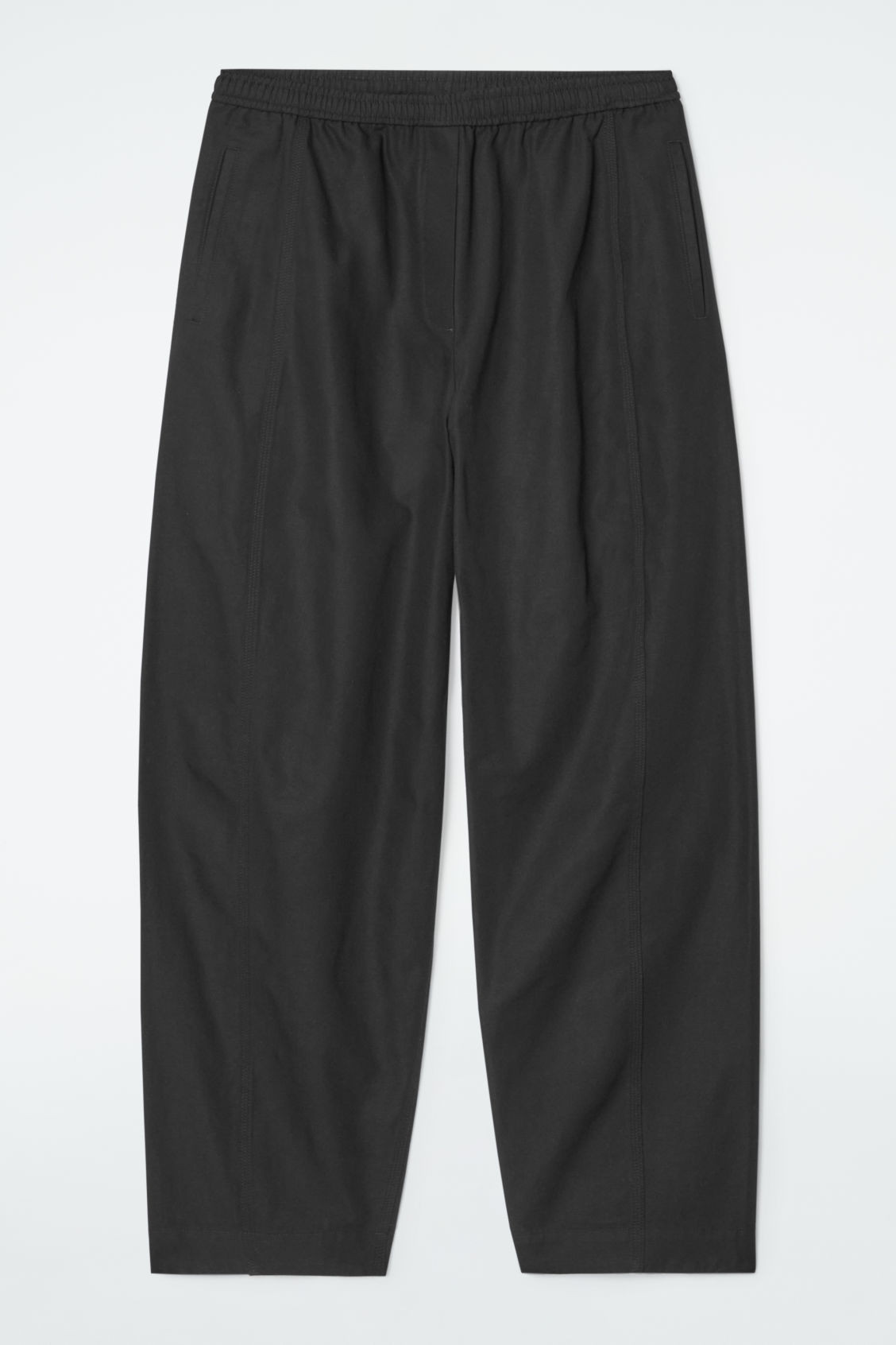 BARREL-LEG COTTON TROUSERS | COS UK