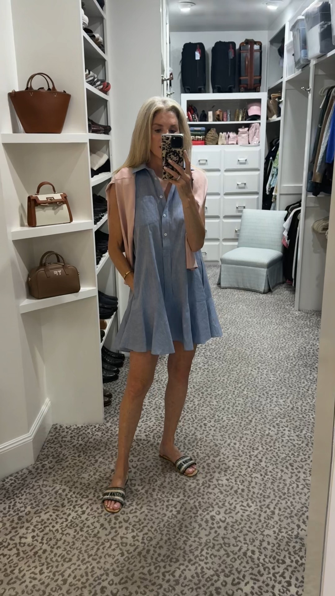 Casual summer Friday outfit. Dress & sweater - size S. 

#LTKStyleTip #LTKFindsUnder100 #LTKOver40