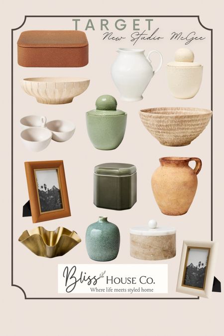 New target and studio McGee decor items
Vase, bowl, picture, frame, gold bowl,

#LTKhome #LTKfindsunder100 #LTKstyletip