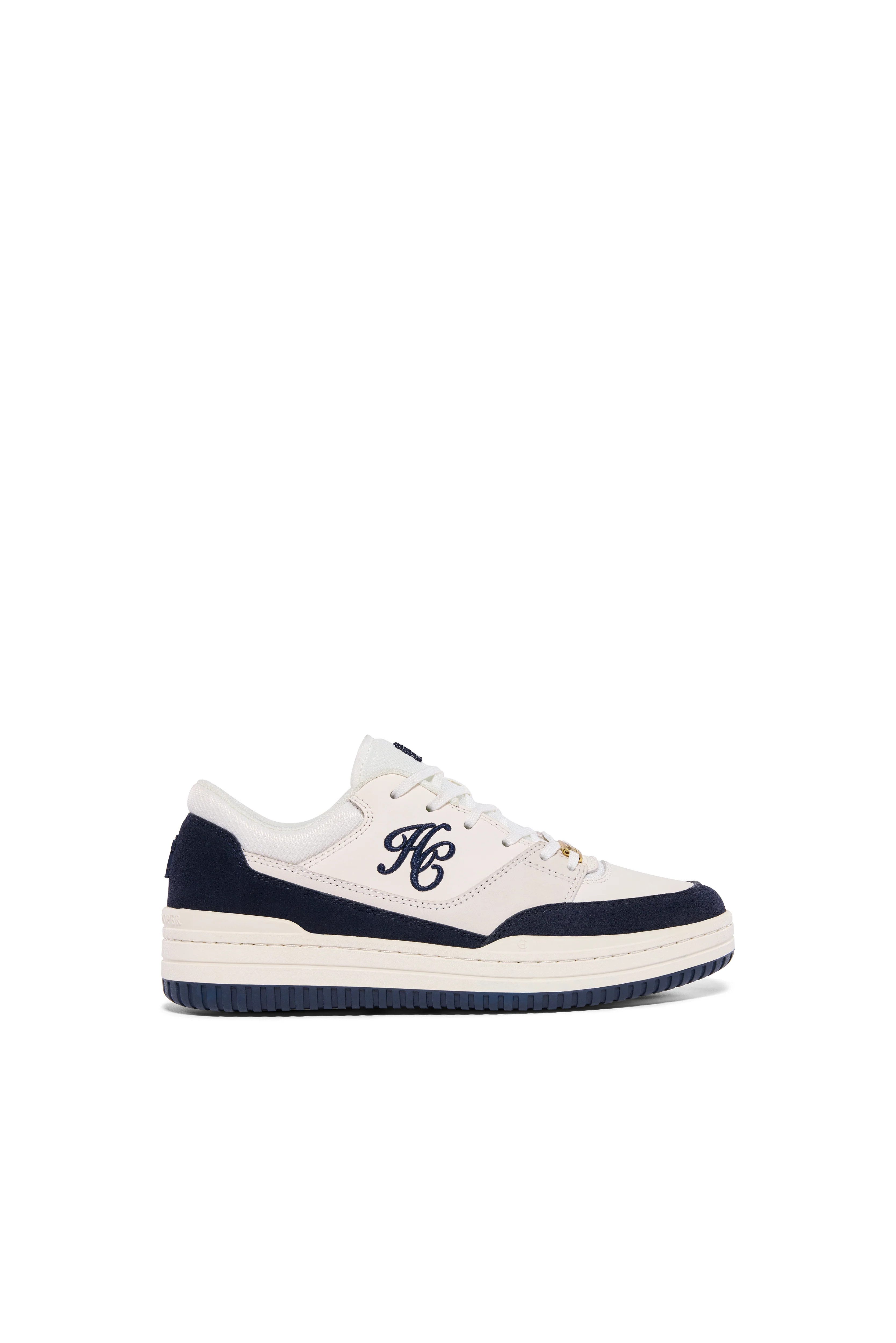 Retro Trainer (White Navy) | Holland Cooper