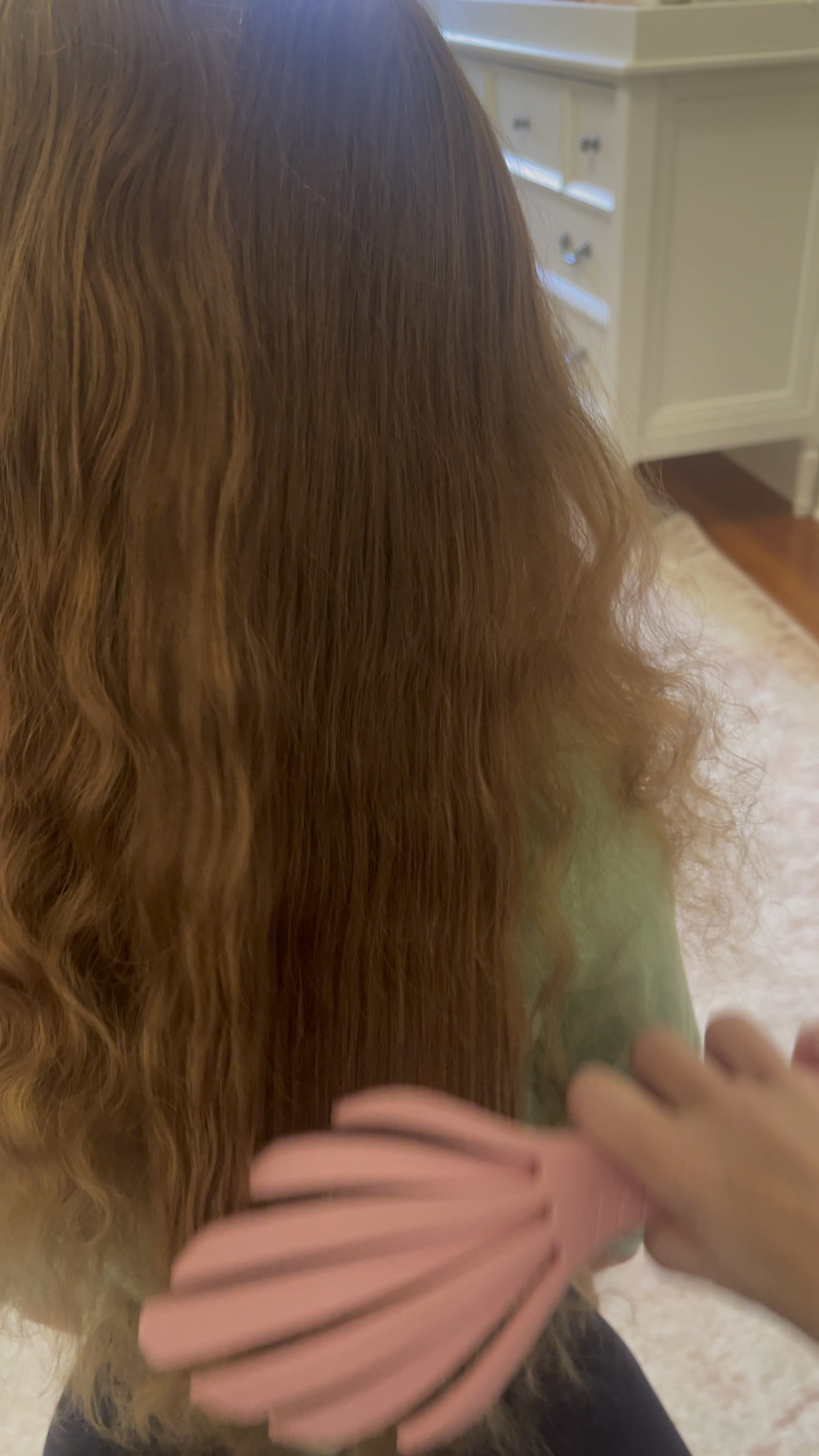 It took 2+ years to find a product that my toddler would allow me to brush her hair with. Worth every penny! If you have thick, curly, wavy hair like she and I both do, this brush is an absolute game changer. 

#LTKfindsunder50 #LTKkids #LTKfamily