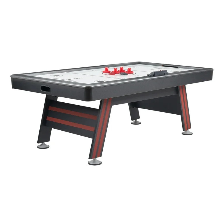 Airzone Air Hockey Table with High End Blower, 84", Red and Black | Walmart (US)
