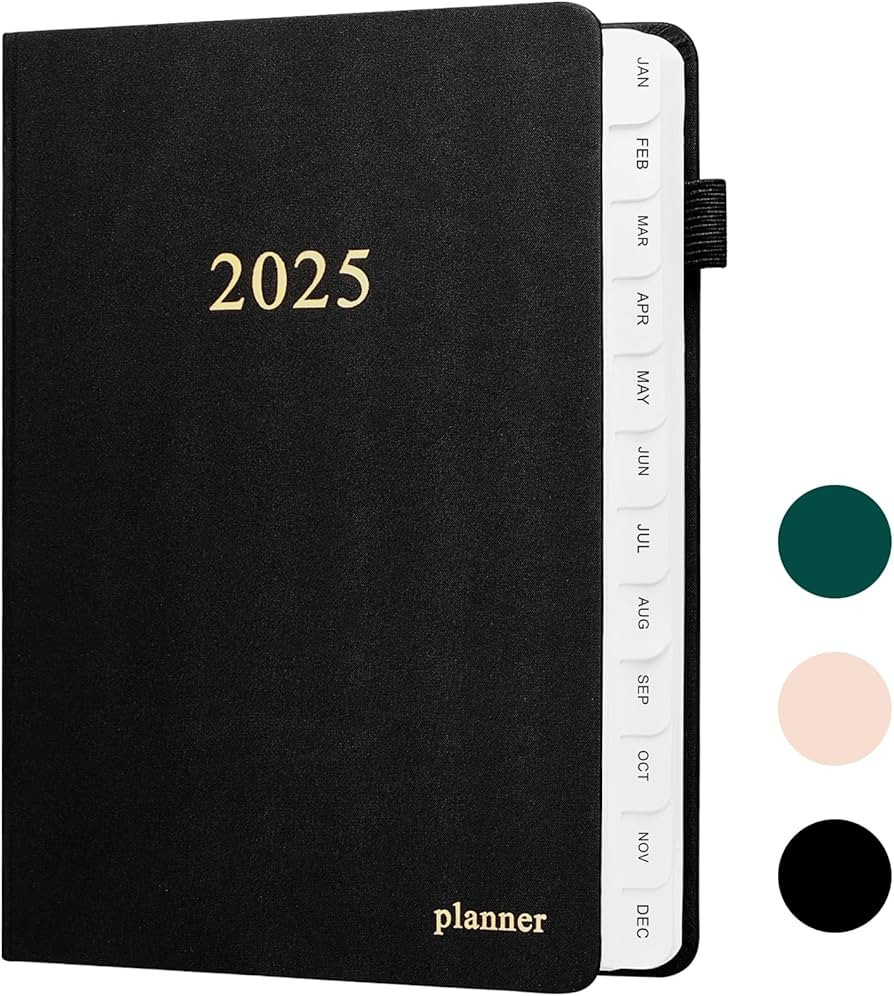2025 Planner, 2025 Daily Weekly and Monthly Planner, Academic Planner with Monthly Tabs, from Jan... | Amazon (US)