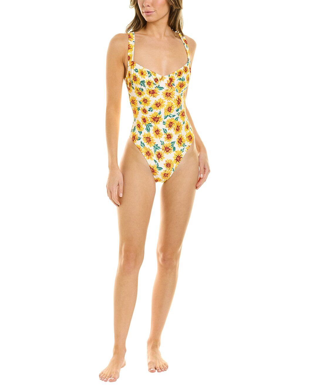 Ruched Cup One-Piece | Gilt & Gilt City