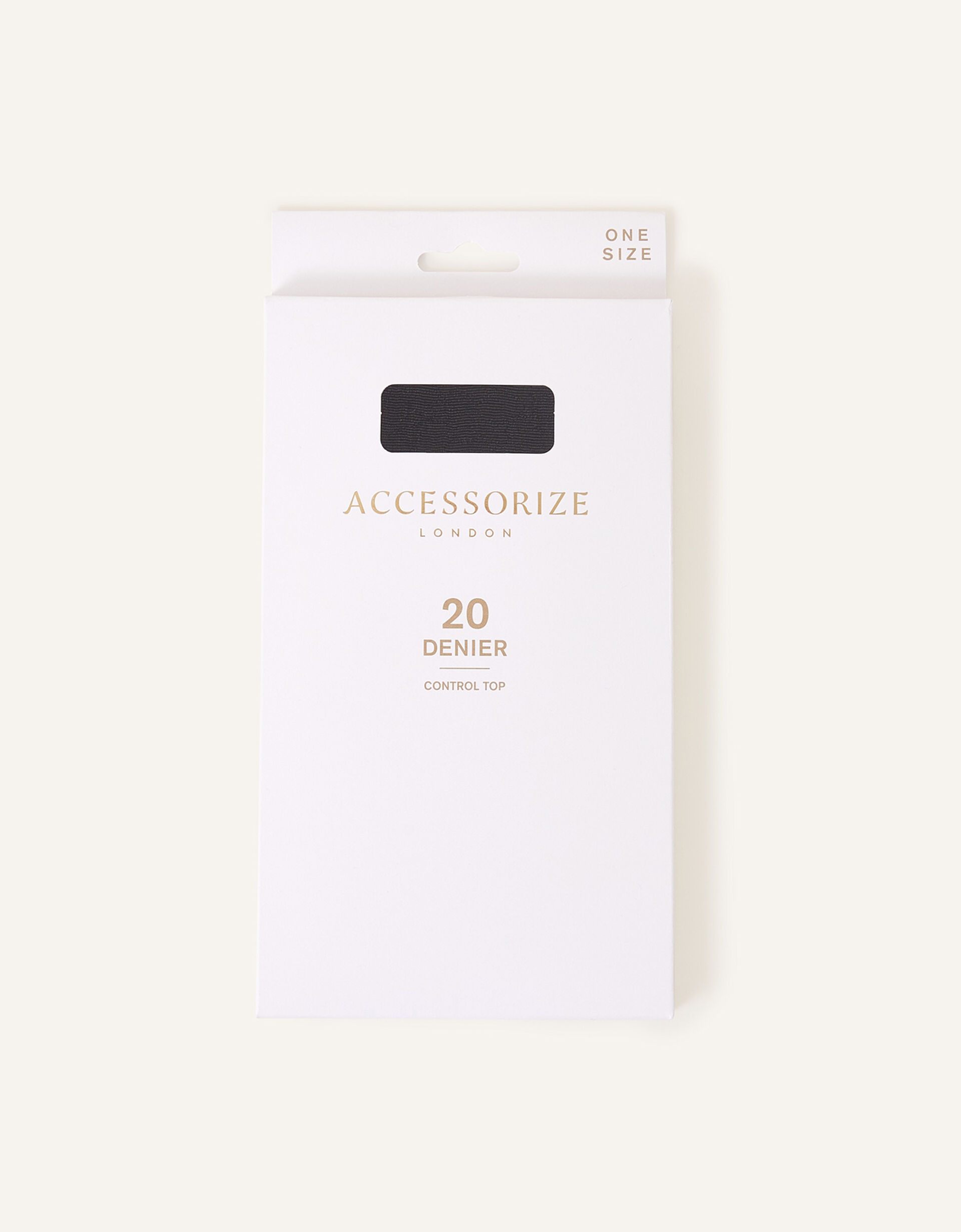 20 Denier Body Control Tights  Black | Accessorize (Global)