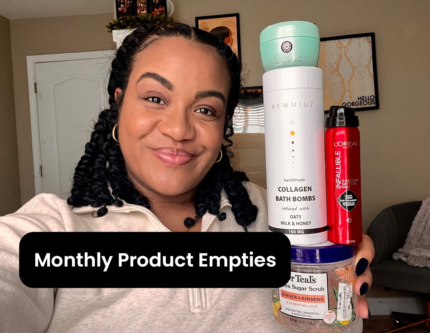 Galentine’s Gift Guide, Product Empties, Tatcha water cream, L’Oréal infallible 3 second setting spray, Dr Teal’s body scrub, collagen bath bombs 

#LTKBeauty