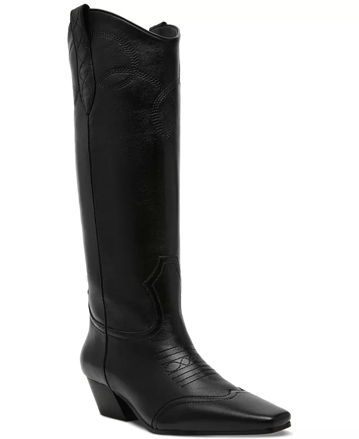 Steve Madden Women's Dollie Tall Western Boots - Macy's | Macy's
