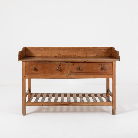 Mid 19th Century Pine Victorian Dairy Table - Etsy | Etsy (US)