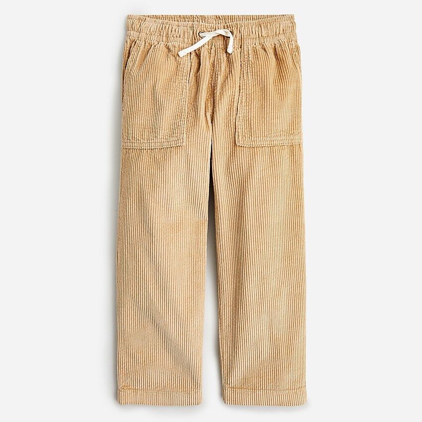 Boys' relaxed-fit pull-on corduroy pant | J.Crew US