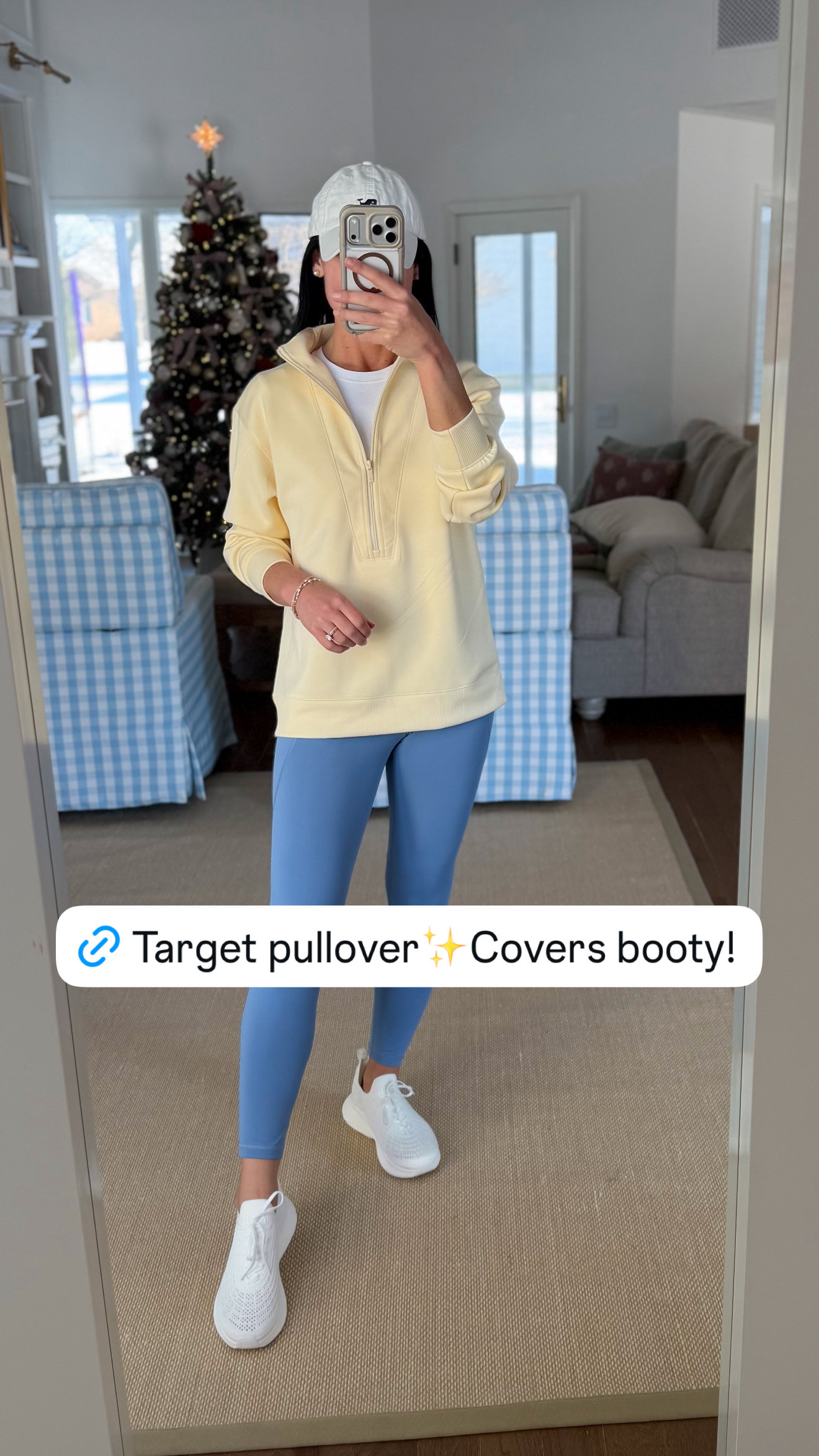 I love this new Target pullover in sunshine yellow! It's so comfy and budget friendly! 

Pullover, yellow pullover, colorful style, blue leggings, Target style, Target, leggings, activewear, loungewear  

 #LTKootd #LTKSeasonal #LTKActive