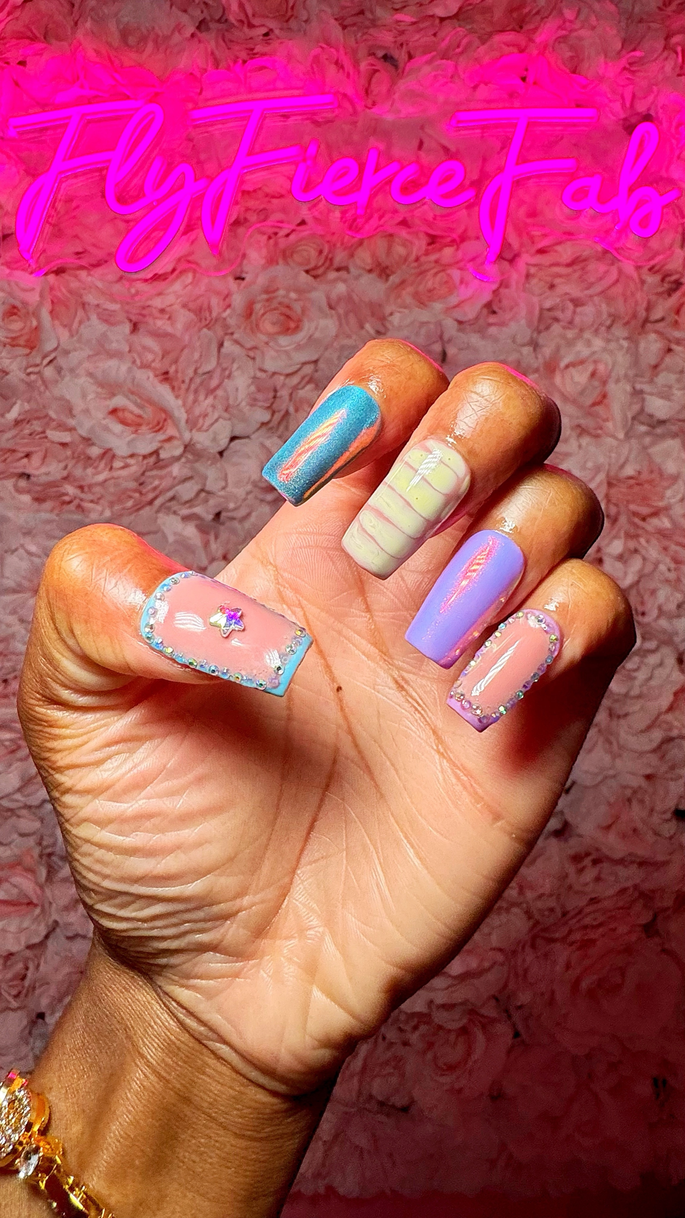 Let’s match my nails to my outfit! 👀💛✨ Here’s how I made these spring press on nails to match my look for the YouTube event. 

I used the extra thick medium square nails that were previously gifted to me by Novo Ovo. 

I got everything I used to do my nails from Amazon! 🛍️✨

#LTKBeauty #LTKFindsUnder50 #LTKSeasonal