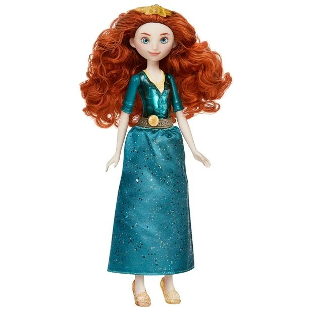Disney Princess Royal Shimmer Merida Doll, Fashion Doll W Ith Skirt, Accessories - Walmart.com | Walmart (US)