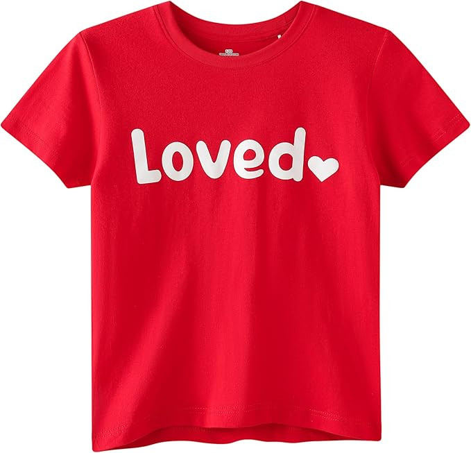 Winging Day Boys Short Sleeve Crewneck Kids T-Shirts Top Girls Tee | Amazon (US)