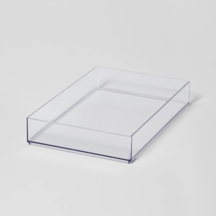 Plastic Organizer Tray Clear - Brightroom™ | Target