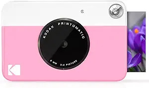 KODAK Printomatic Digital Instant Print Camera - Full Color Prints On ZINK 2x3" Sticky-Backed Pho... | Amazon (US)