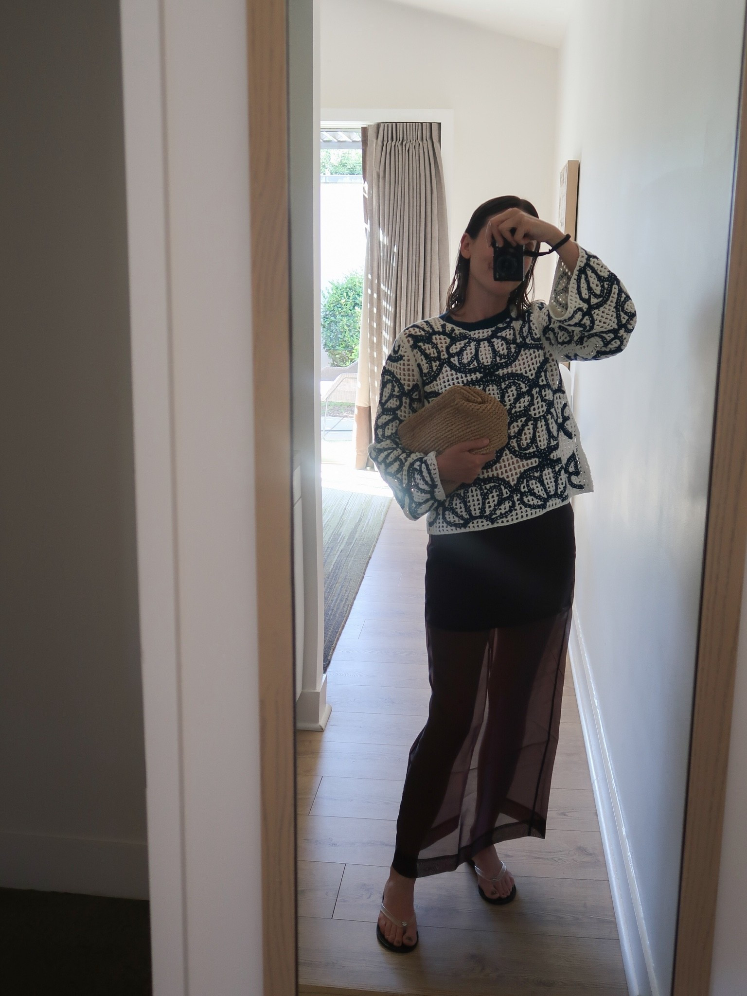 Resort dinner outfit: Brown organza skirt and embroidered pullover 🤎

resort wear, dinner look, brown skirt, sheer skirt, dinner outfit

#LTKTravel #LTKgrwm #LTKootd