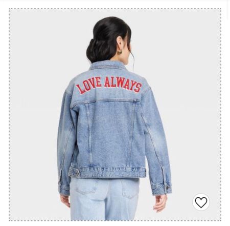Love Always Target Denim Jacket 

#LTKunder50 #LTKSeasonal #LTKfamily