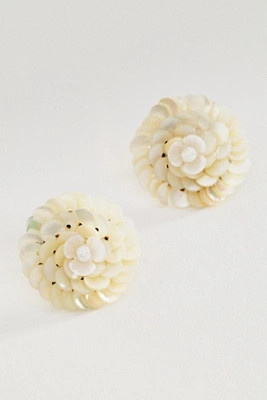 Floral Shell Earrings | Anthropologie (US)