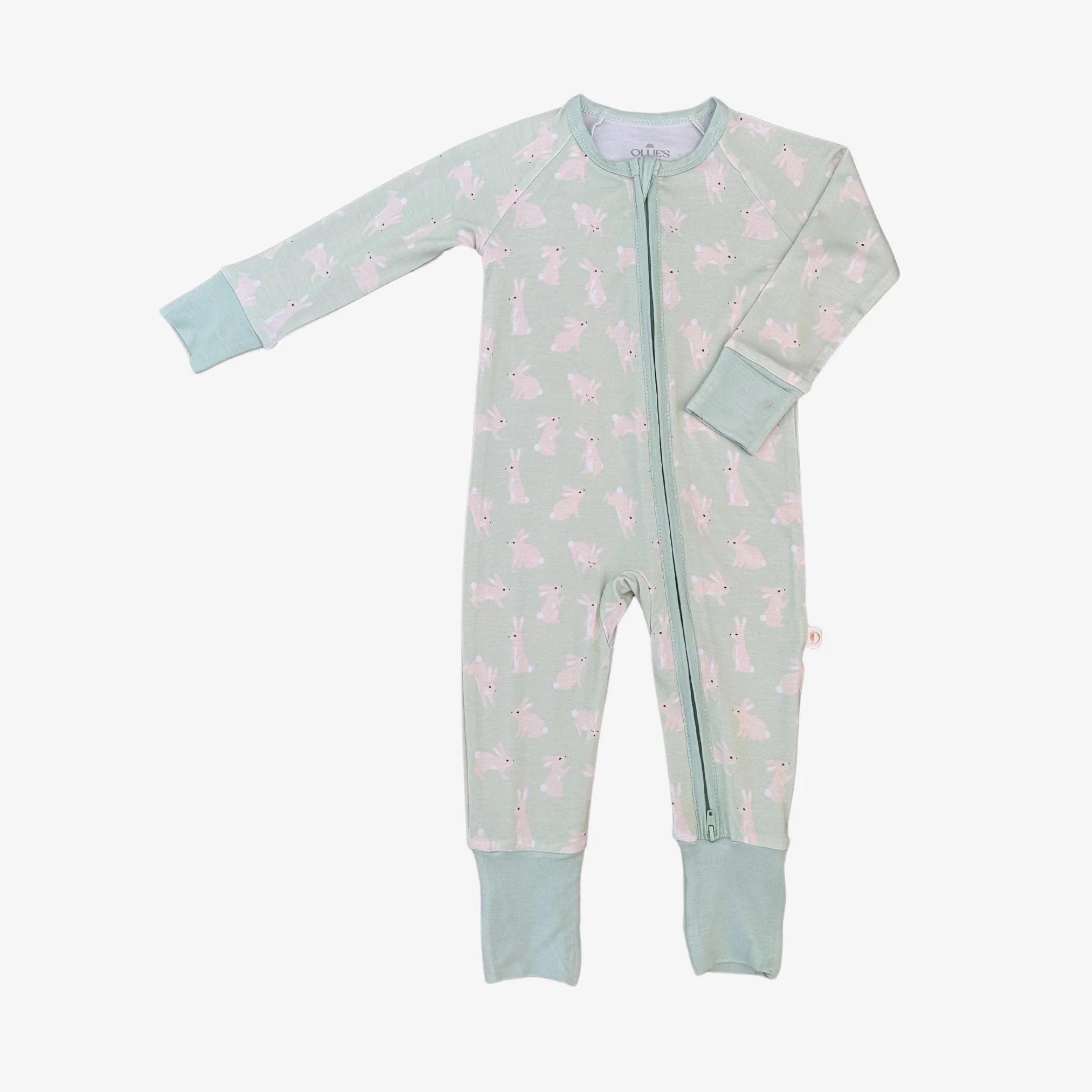 Zippered Romper in Hoppy Days | Baby & Toddler Easter Outfits | Ollie's Day