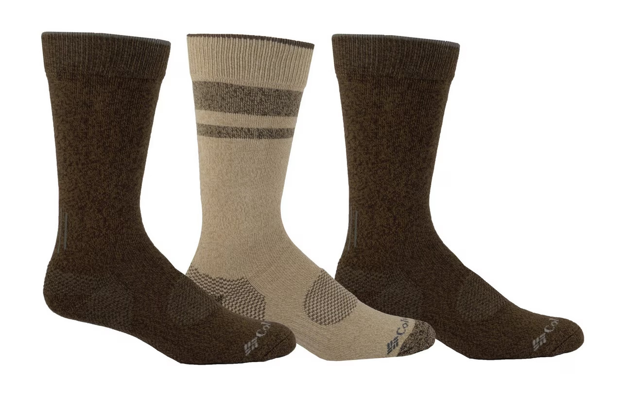 Men's Balance Point Crew Socks - 3 Pack | Columbia Sportswear