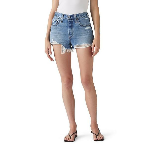 Women's Levi's 501 Original Jean Shorts 23 Blow Big Horns | Scheels Sports