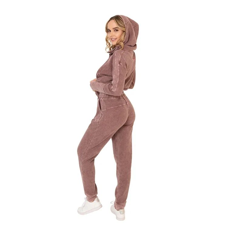 Hard Tail Women's Thermal Hoodie & Pant Set, Sizes S-3X - Walmart.com | Walmart (US)