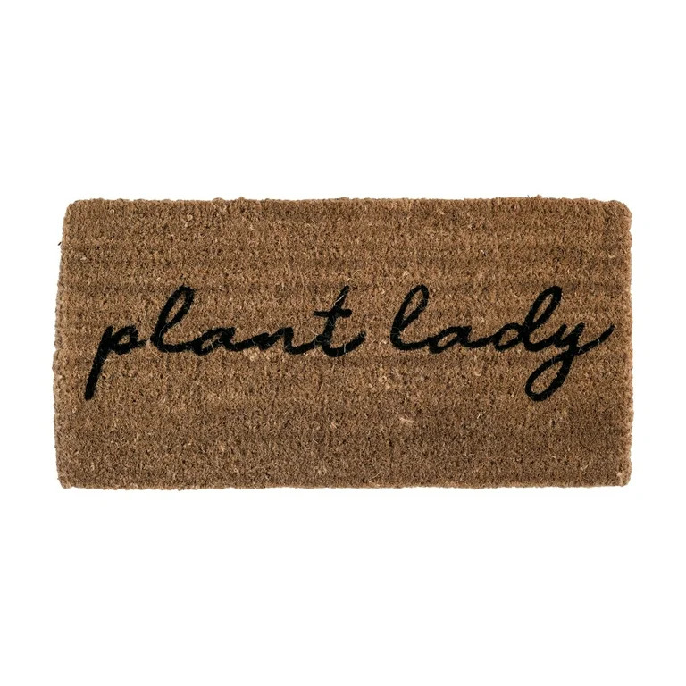 3R Studios Rustic, Farmhouse, Modern Quotes, Sayings Off-White Coir Outdoor Doormat, 1' x 3' | Walmart (US)