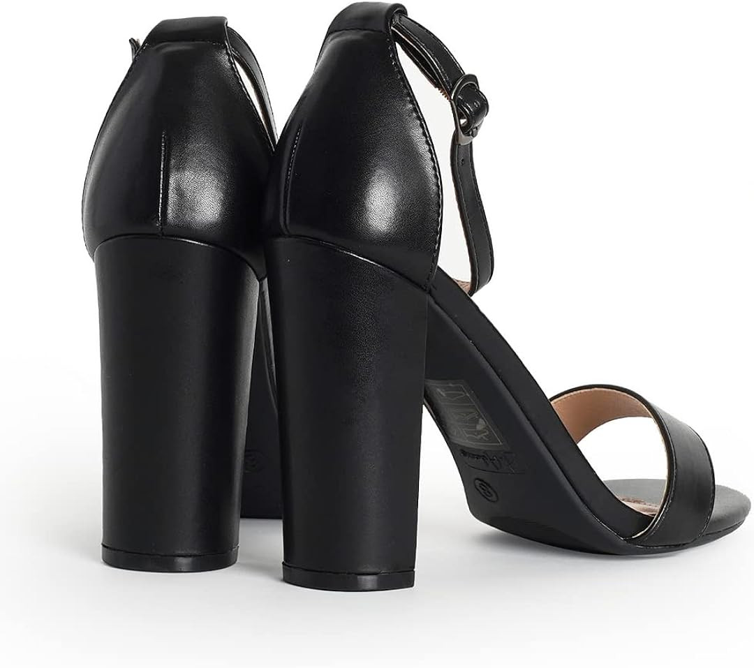 J. Adams Shirley Heels for Women - Ankle Strap High Heel Dressy Sandals | Amazon (US)