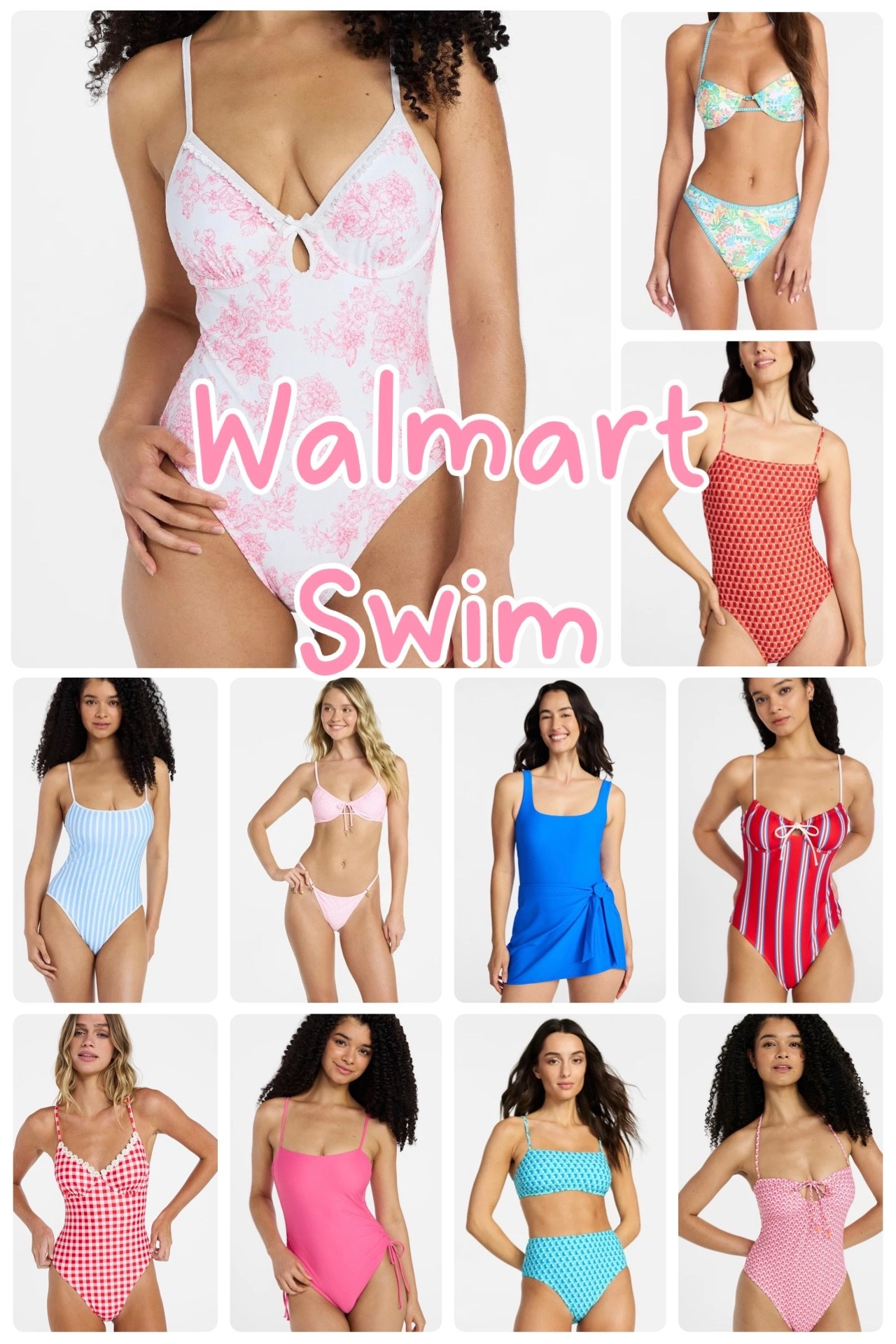 Walmart Swim Finds Under $30 💕👙


So many cute Walmart swim finds right now!! 🌸 From flattering one-pieces to fun mix & match bikinis, everything is affordable and perfect for spring break or summer days ☀️💖 Loving the bright colors, feminine prints, and classic stripes—so good for a preppy coastal look!

Affordable swimsuits, Walmart swim, budget-friendly fashion, summer swimwear, one piece swimsuits, bikini sets, coastal style, preppy summer outfits, spring break outfits

#LTKSwim #LTKOver40 #LTKmomlife
