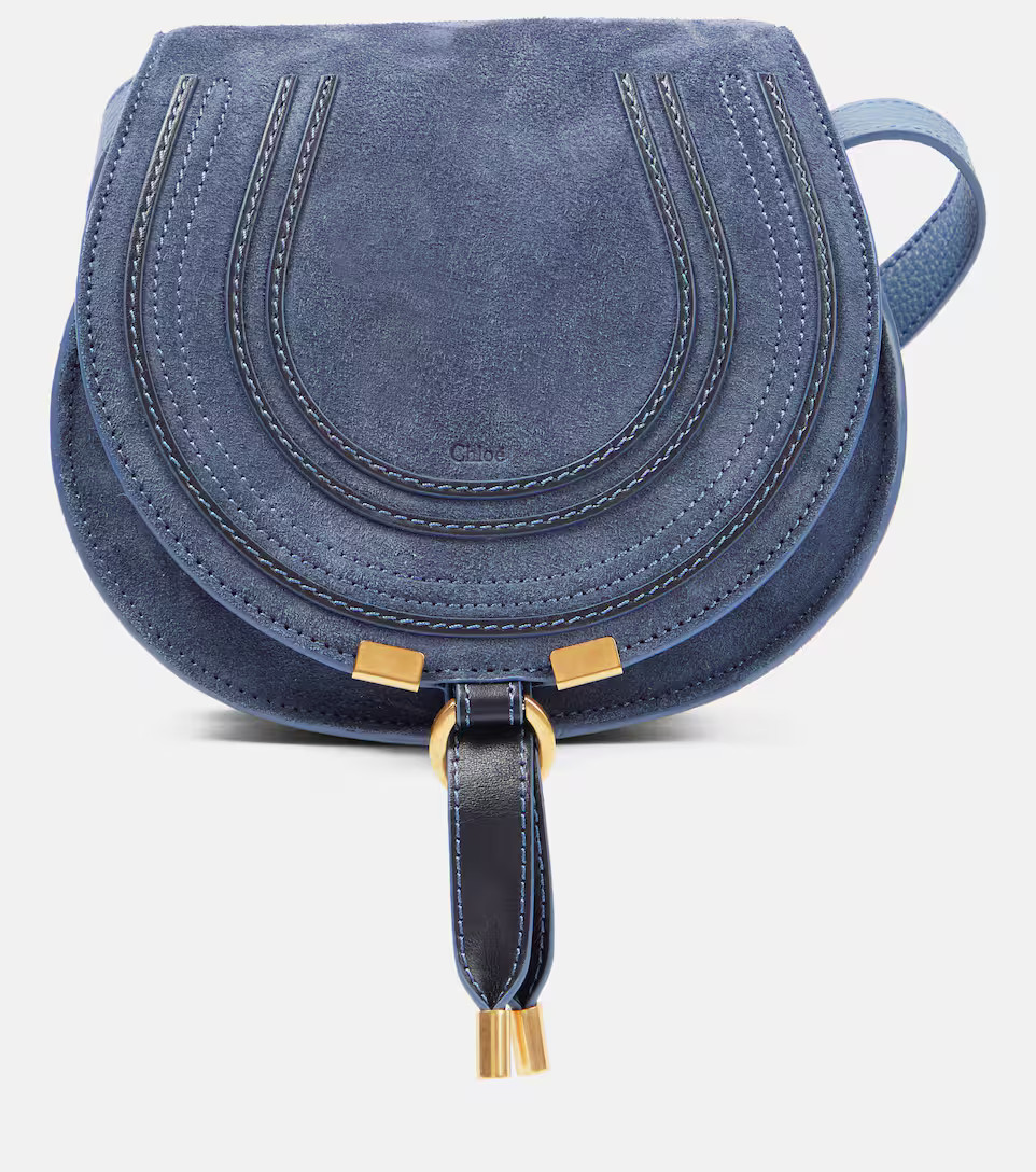 Marcie Small suede crossbody bag | Mytheresa (US/CA)