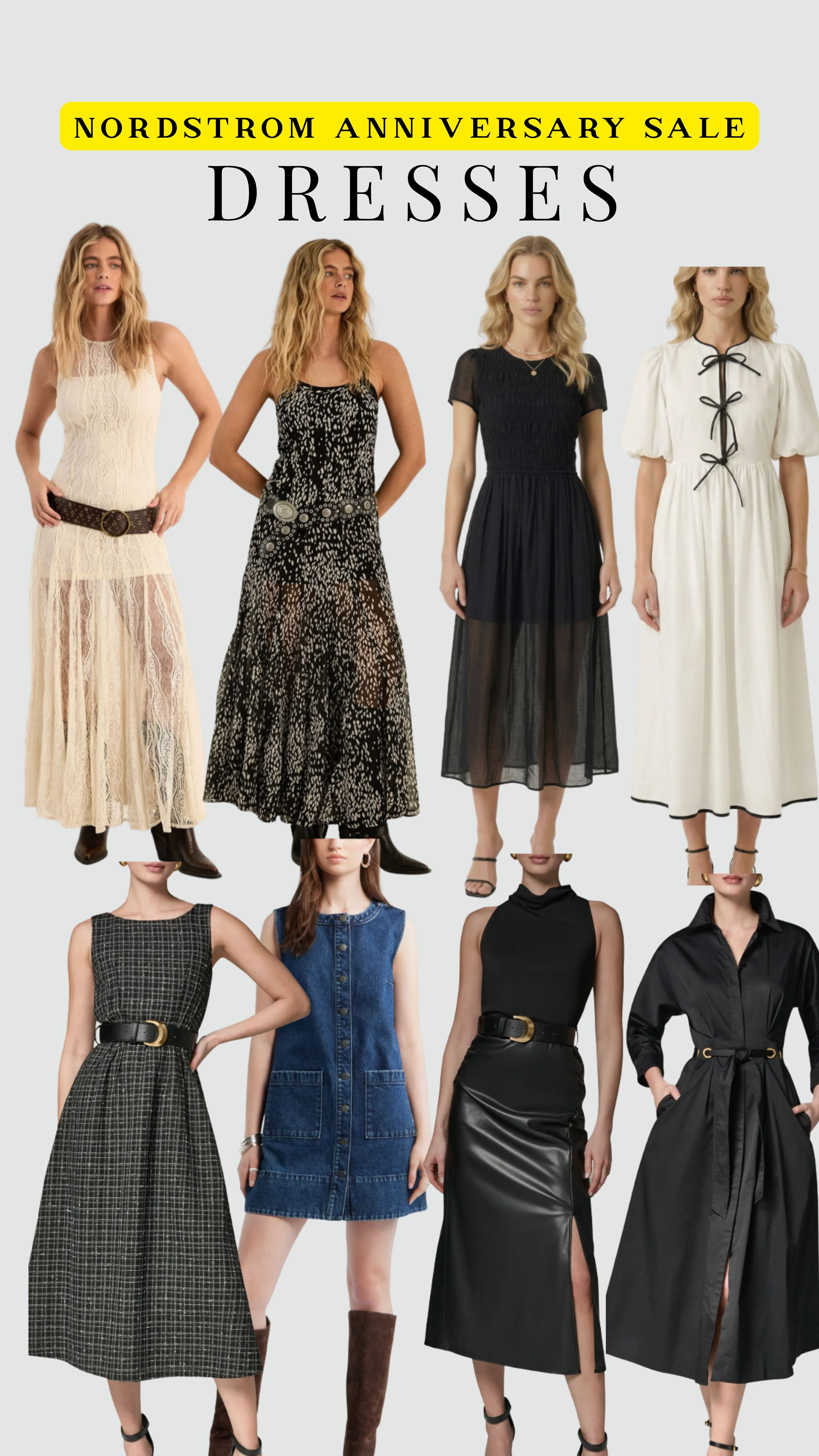 The dresses you’ll be living in ✨🤍 The Nordstrom Sale is full of effortless styles that make getting dressed feel easy — from versatile everyday silhouettes to elevated pieces you can dress up or down. These are the timeless finds that will carry you through every occasion this season. 

 #LTKootd #LTKSeasonal #LTKSaleAlert