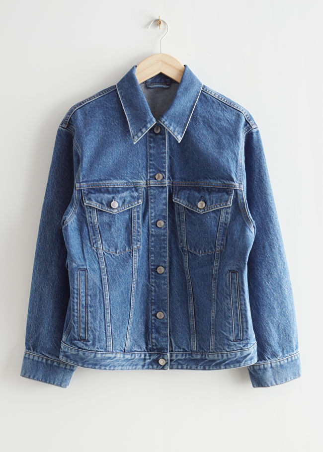 Oversized Buttoned Denim Jacket | & Other Stories (EU + UK)