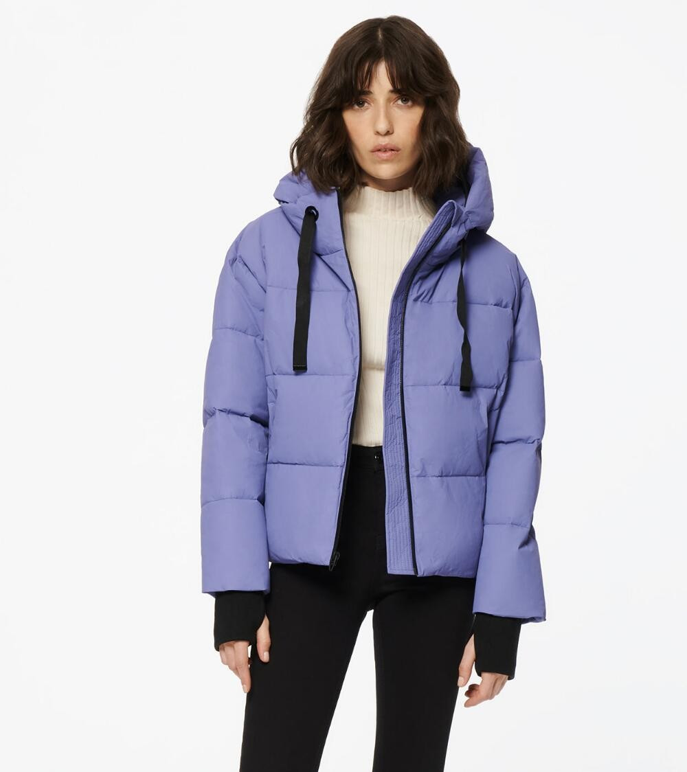 JUNO PAPER SHELL PUFFER JACKET | Andrew Marc