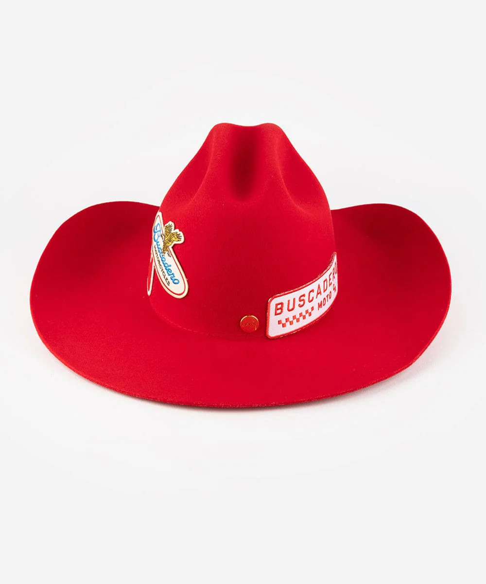 Gigi Pip x Buscadero Cowboy Hat Red Limited Edition | Gigi Pip