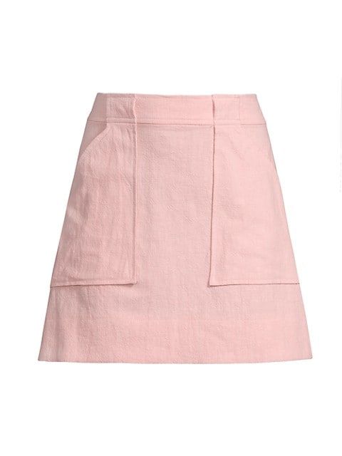 Bonnie Patch Pocket Miniskirt | Saks Fifth Avenue