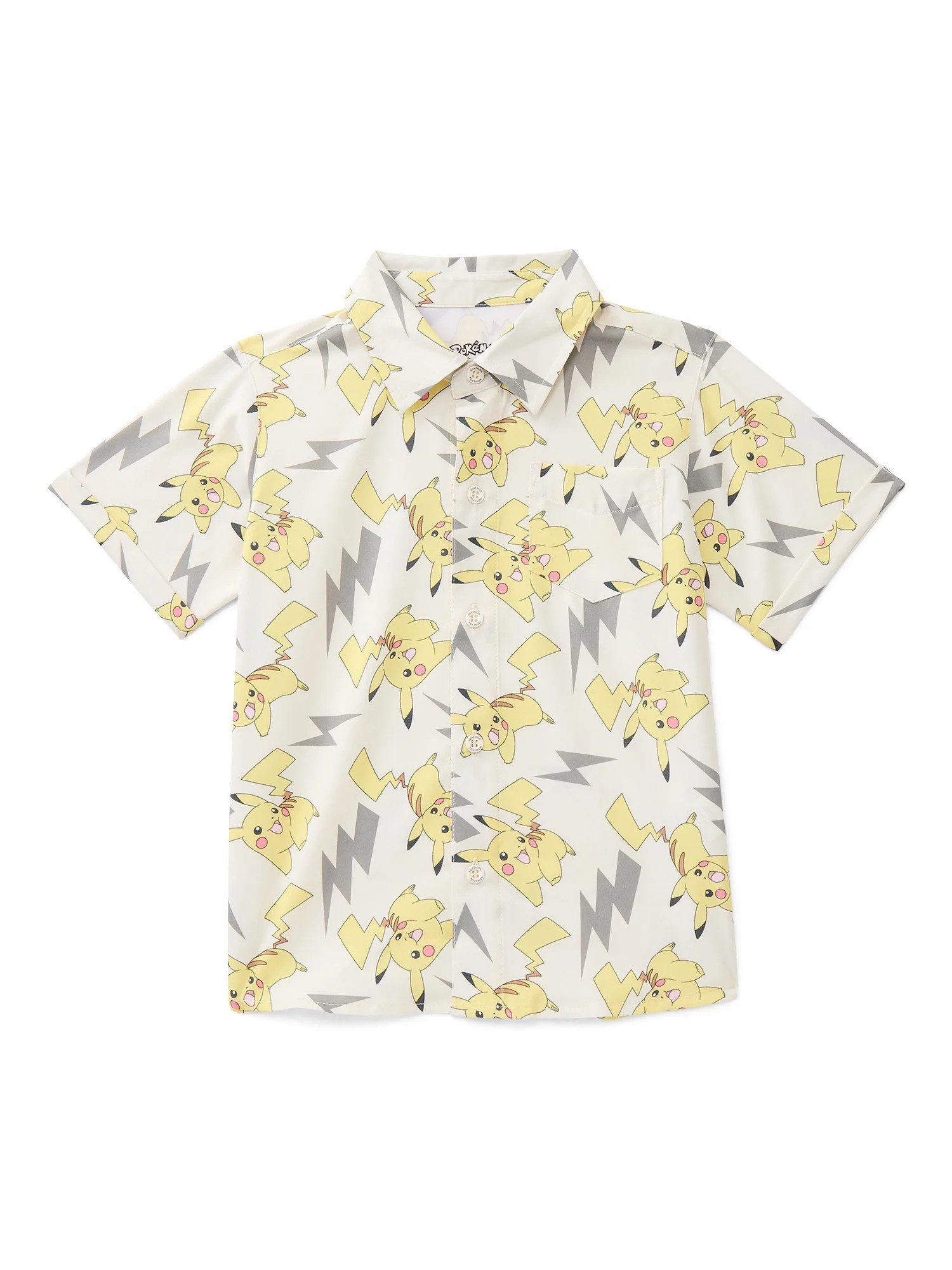 Pokémon Boys' Short Sleeve Sun Shirt with UPF 50, Sizes 4-12 | Walmart (US)