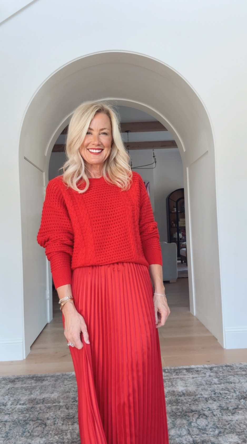 Don’t be fooled, this is an adorable dress set that is so easy to make an outfit of for the holidays! Dress: XS
 

#LTKSeasonal #LTKOver40 #LTKHoliday