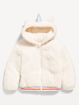 Critter Hooded Jacket for Toddler Girls | Old Navy (US)