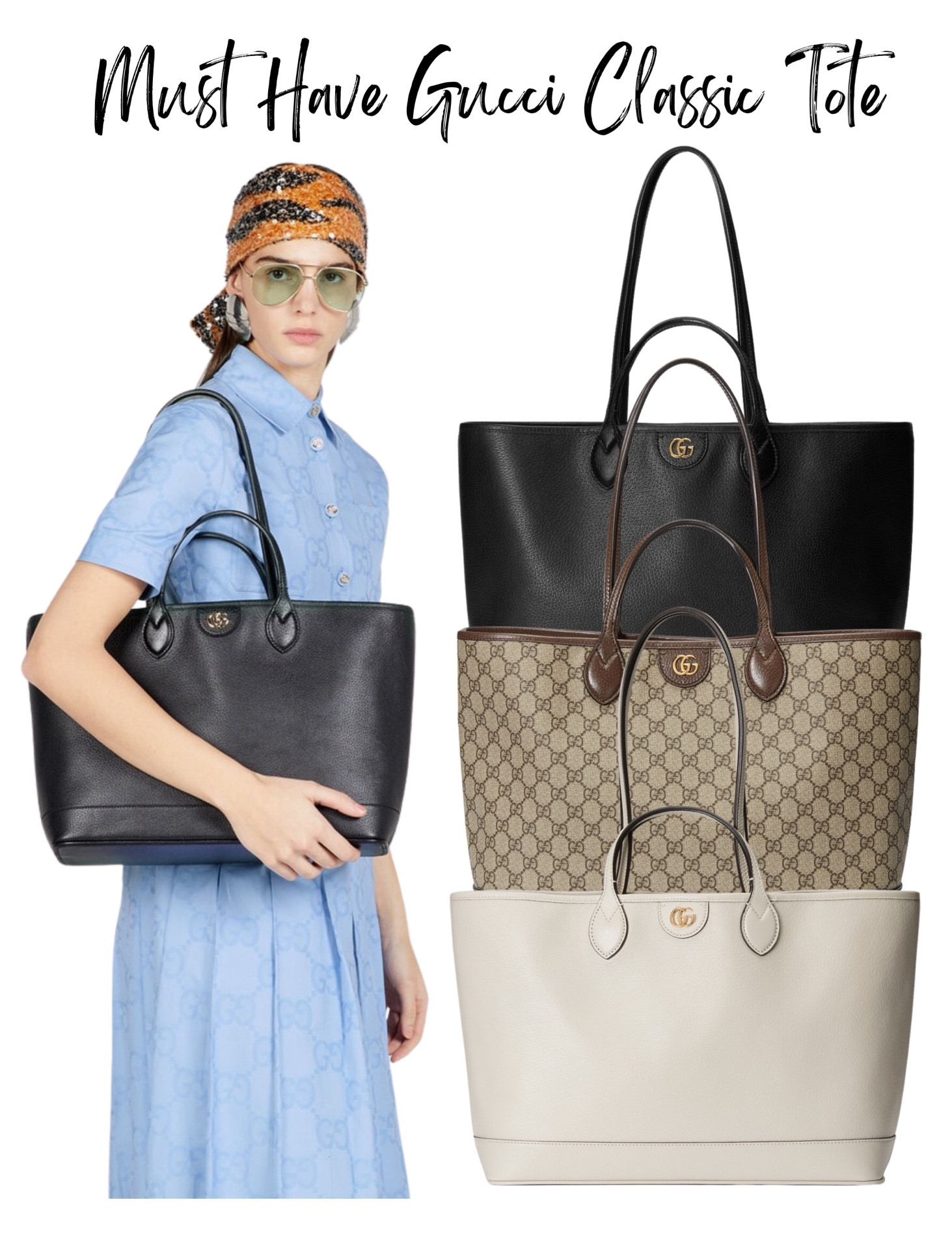 Gucci Ophidia large tote bag curated on LTK