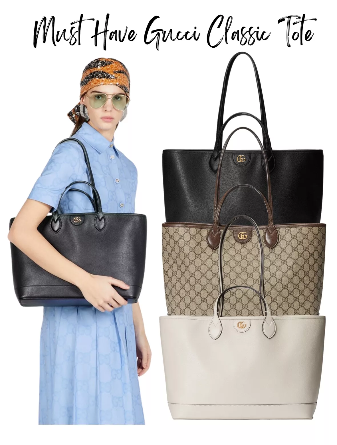 Ophidia GG large tote bag curated on LTK
