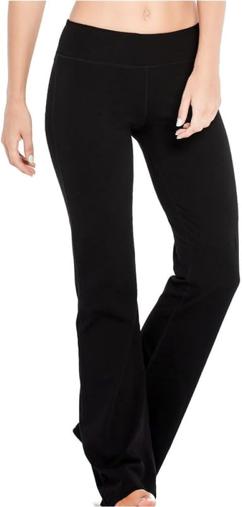 Houmous S-XXXL 29''31''33''35'' Inseam Women's Cotton Bootcut Pants Inner Pocket | Amazon (US)