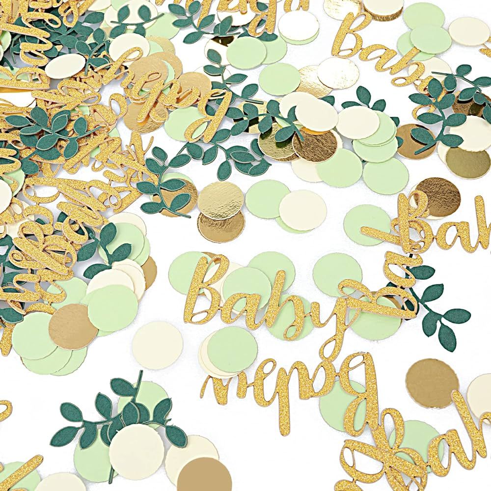 Thinp Confetti Tissue Sprinkle Confetti Dount 350 Pcs Baby Shower Decorations Confetti Champaign ... | Amazon (US)