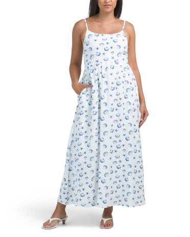 Coastal Printed Maxi Dress | TJ Maxx